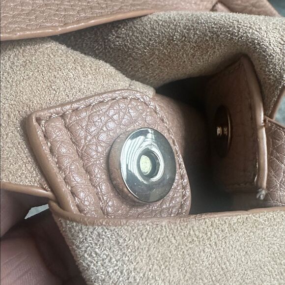 Anthropologie Shiraleah Chicago Arden Tote Bag -Tan - Picture 6 of 9